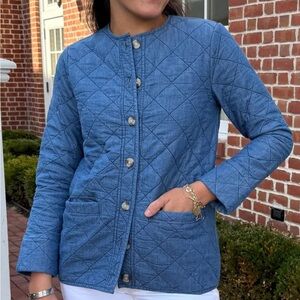Sail to Sable Quilted Denim Jacket